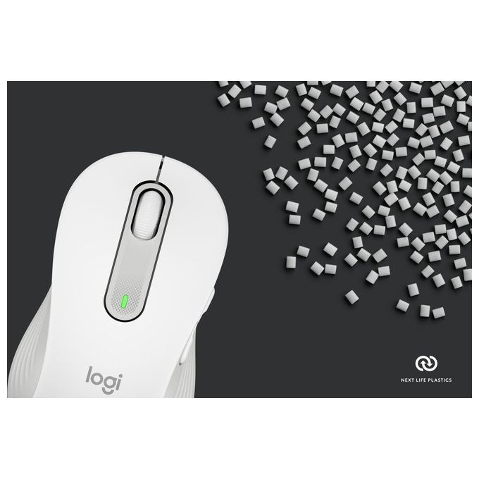Logitech Signature M650 Mouse Mancino Wireless a RF  Bluetooth Ottico 2000 DPI
