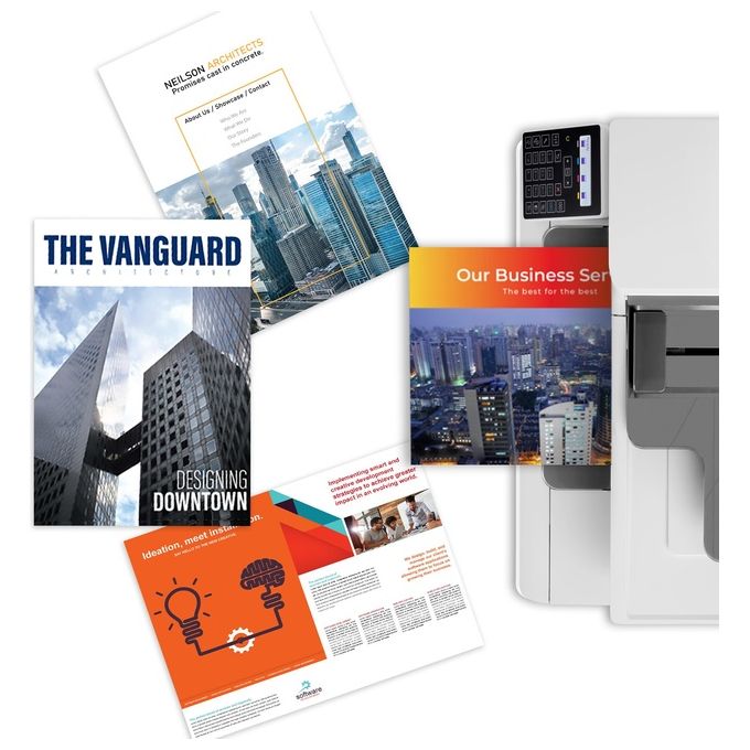 HP 7MV83A Carta Inkjet A4 Lucida Bianco