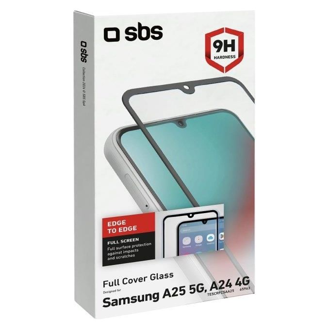 Sbs Pellicola Protettiva Full Cover Glass per Samsung Galaxy A25 5G