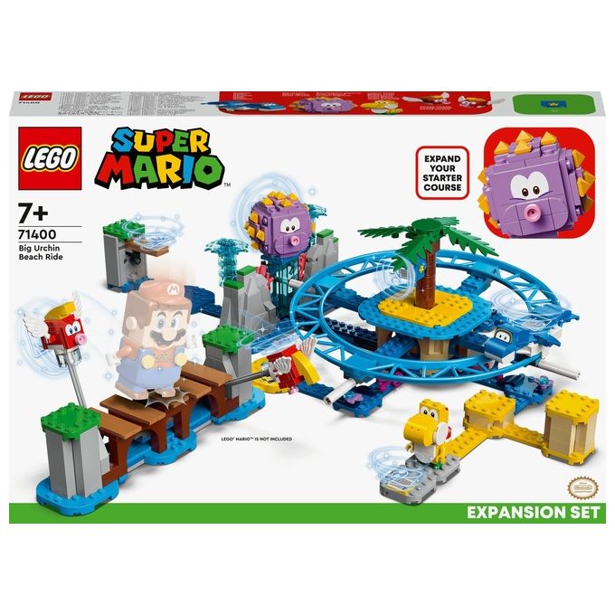 LEGO Super Mario Spiaggia del Ricciospino Gigante Expansion Set