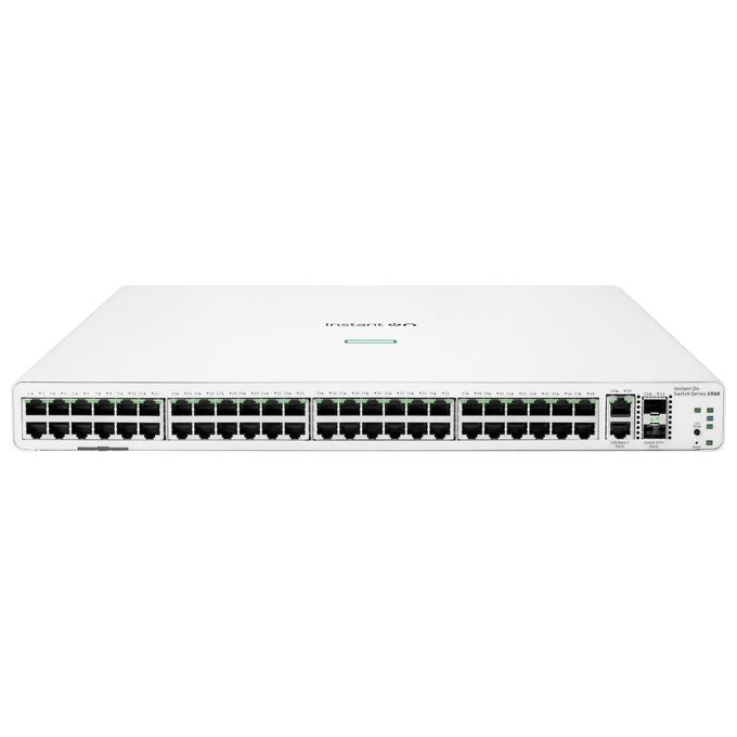 HP Enterprise Aruba Instant On 1960 48G 2XGT 2SFP+ Gestito L2+ Gigabit Ethernet 10-100-1000 1U Bianco