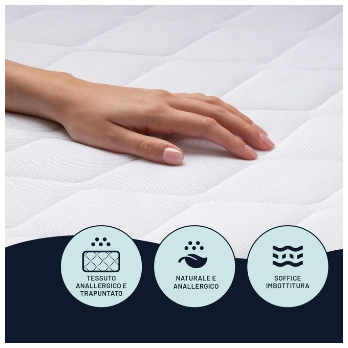 Imetec scaldasonno adapto maxi singolo 195x90 cm 6 temperature basso consumo