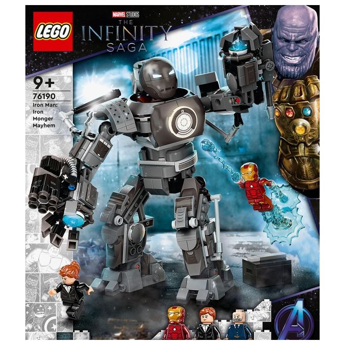 LEGO Marvel Super Heroes Iron Man Iron Monger Scatena il Caos