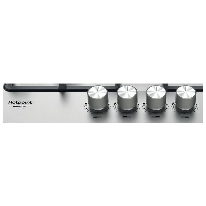 Hotpoint PPH 75G D-IX Piano Cottura a Gas 5 Zone 73cm  Inox