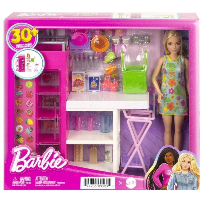 Mattel Set Bambola Barbie Dispensa dei Sogni