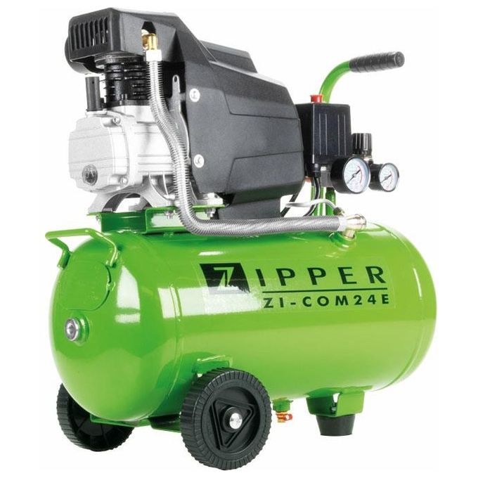 ZIPPER ZI-COM24E Compressore per Fai da Te e Brico ideale per lavori di pressurizzazione e gonfiaggio