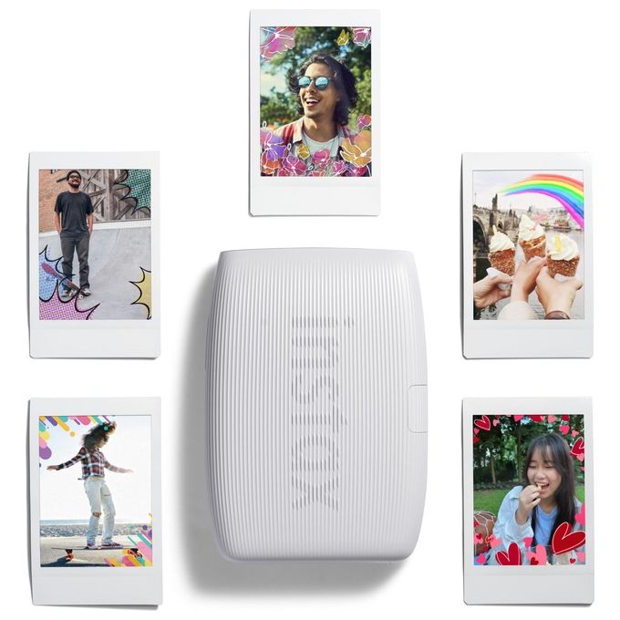 Fujifilm Instax Mini Link 3 Ex D Clay Bianco