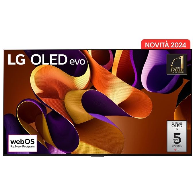 LG OLED evo G4 77'' Serie OLED77G45LW Tv 4K 4 Hdmi Dolby Vision Smart TV 2024