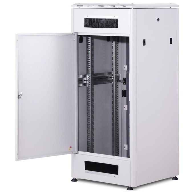 Digitus armadio 26 unita' linea professionale (a)1310 x (l)600) x (p)600 mm. colore grigio chiaro