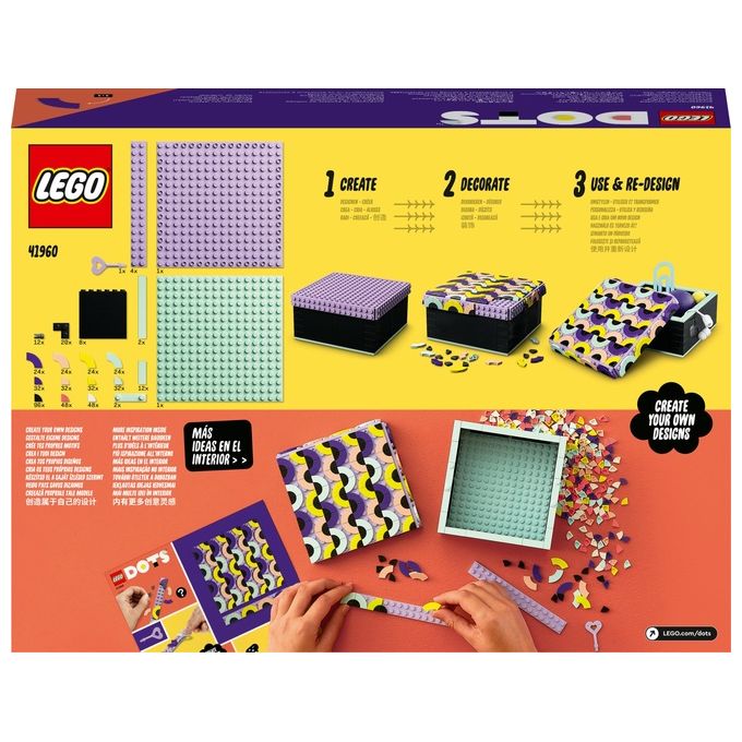 LEGO Dots My Big Box Set Creativo per Realizzare Gioielli e Decorazioni Personalizzate
