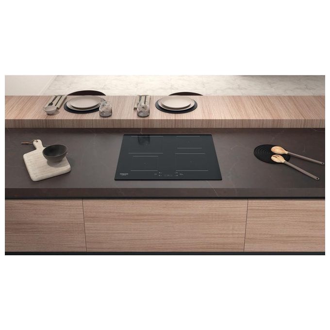 Hotpoint HQ 5660S NE Piano Cottura ad Induzione 4 Zone 60 cm Nero