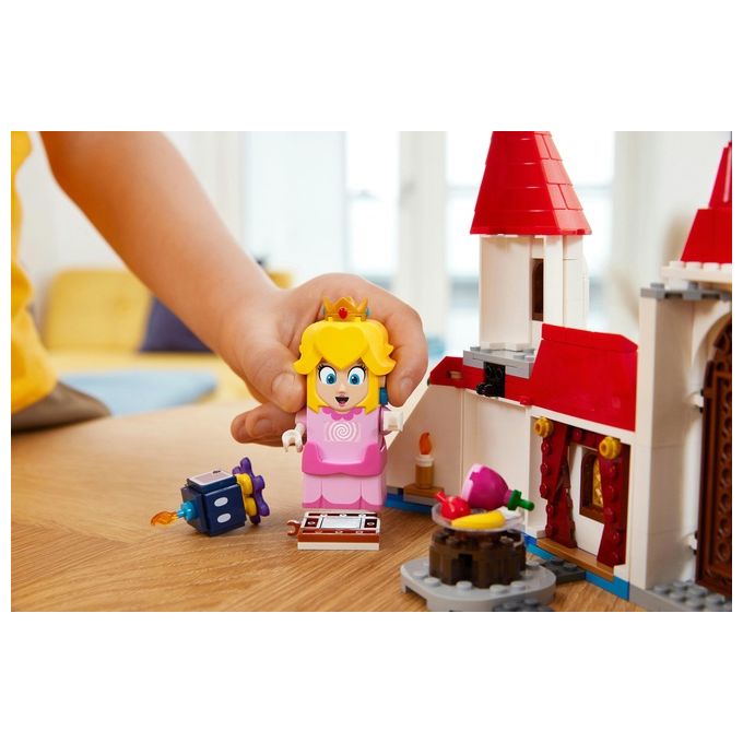 LEGO 71408 Super Mario Pack Espansione Castello di Peach 1216 pezzi 5 personaggi inclusi (48x37x9 5 cm) colore Nero