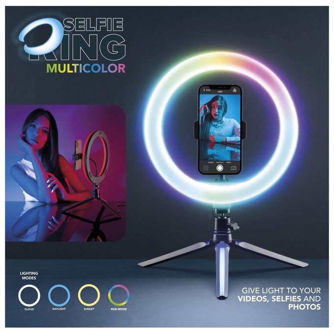 Cellular Line Illuminatore Selfie Ring