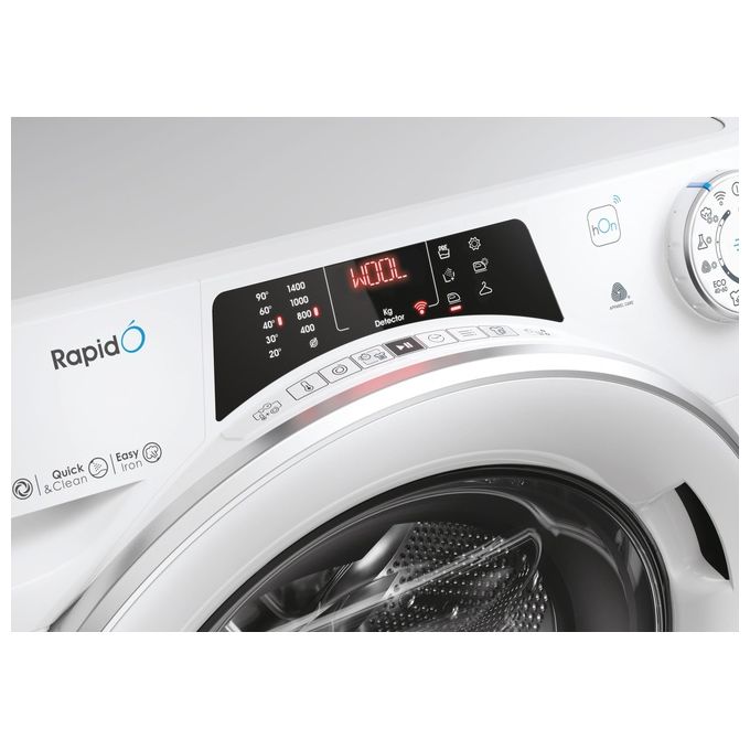 Candy RapidÓ ROW4854DWMST-1-S Lavasciuga Libera Installazione Caricamento Frontale Bianco Classe Energetica D