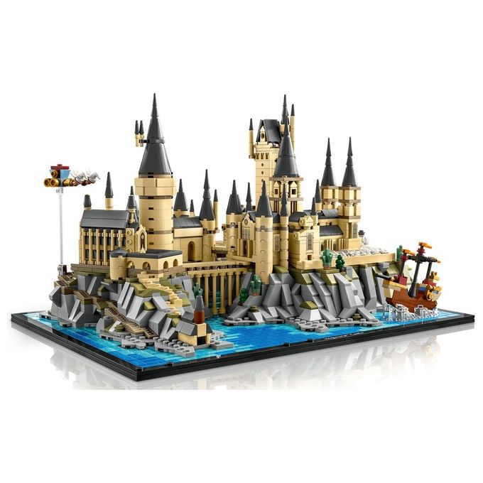 LEGO Harry Potter 76419 Castello e Parco di Hogwarts, Grande Set con Torre dell'Astronomia, Sala Grande e Camera dei Segreti