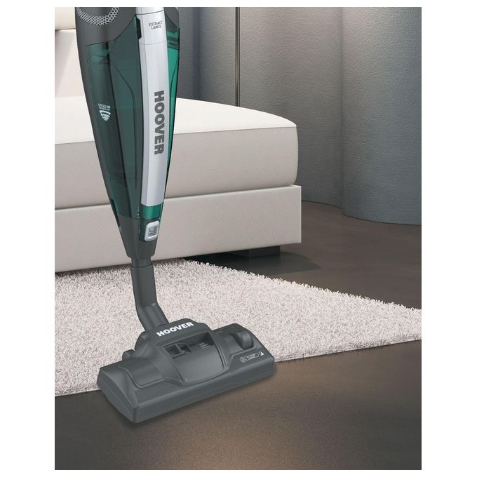 Hoover  DVE02BL 011 Diva Scopa Elettrica con Filo senza Sacco Tecnologia Cyclean Potenza 750 W Race Red