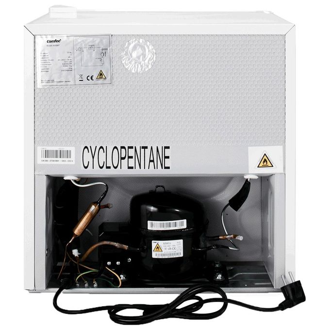 COMFEE' Mini Frigo Frigobar RCD76WH2 Bianco 45 Litri Classe E Altezza 49 cm