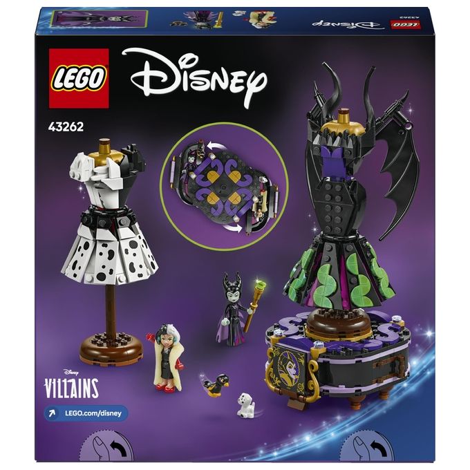 LEGO Disney Classic Abiti di Malefica e Crudelia De Mon