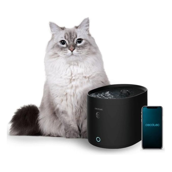 Cecotec Pumpa 2500 Refresh Smart Fontanella Acqua per Animali Automatica Controllo Smart 2.7 Litri