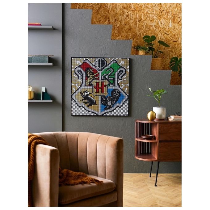 LEGO Art Harry Potter Hogwarts Crests