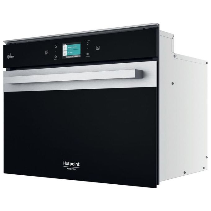 Hotpoint MP 9P6 IX HA Microonde con Grill Tecnologia Multiwaves Dynamic Air Capacita'40 Litri 900 W Crisp Fry Nero