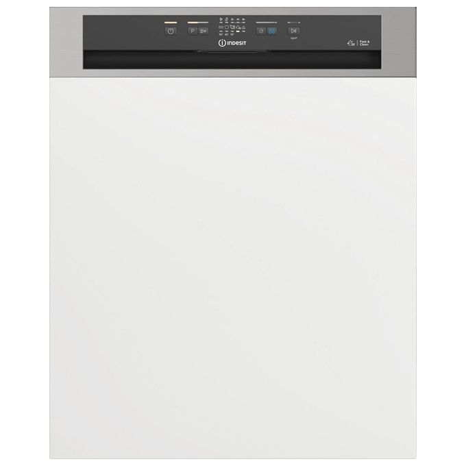 Indesit DBE 2B19 A X Lavastoviglie da Incasso a Scomparsa Parziale 14 Coperti Classe Energetica F (A+) 60 cm Inox
