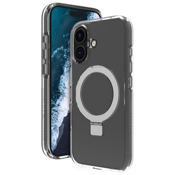 DBramante 1928 Cover Iceland Ultra D3O per iPhone 16 Plus Clear