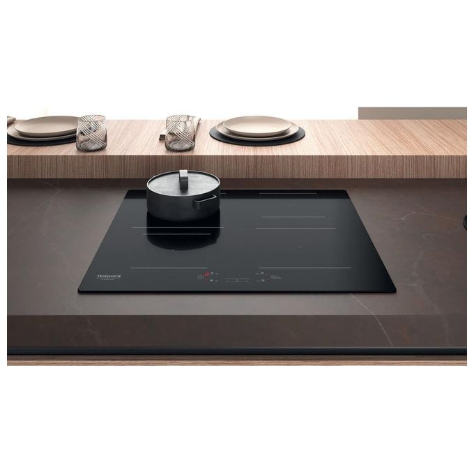 Hotpoint HQ 2260S NE Piano Cottura ad Induzione 4 Zone 59 cm Nero