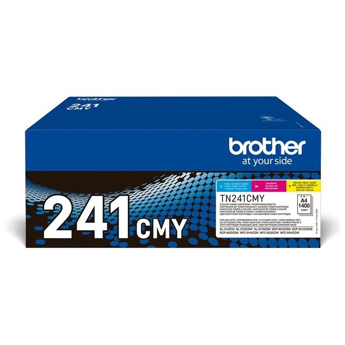 Brother TN-241CMY Toner 3 Pezzi Originale Ciano Magenta Giallo