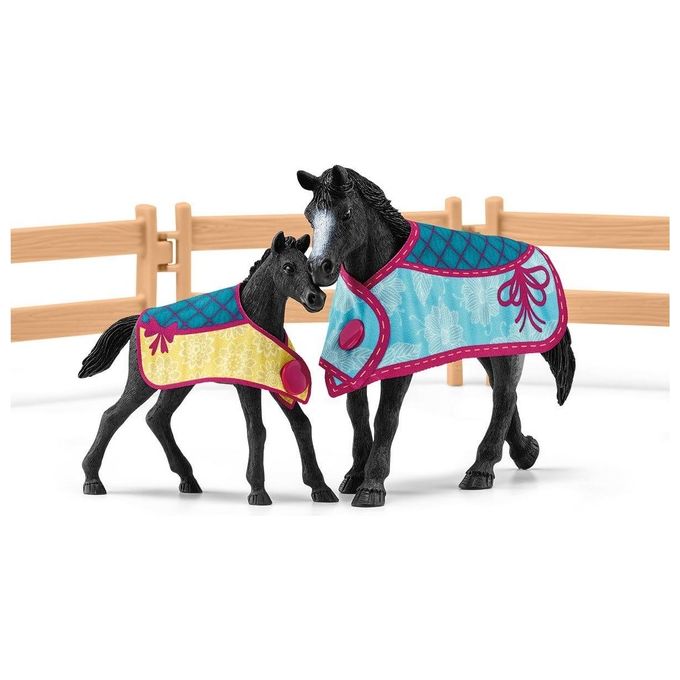 Schleich Box con Giumenta e Puledro