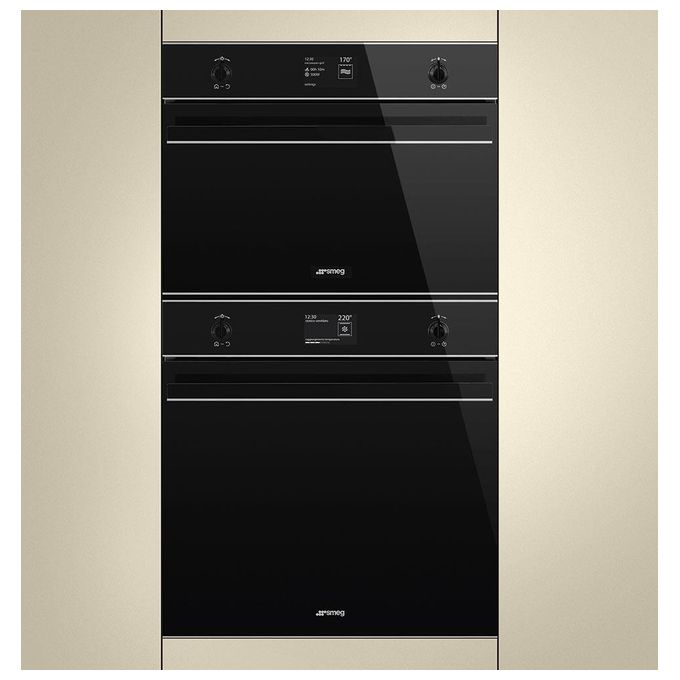 Smeg PR3845N Kit Congiunzione per Colonna Forni Nero Opaco