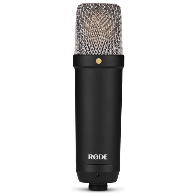 Rode Nt1 Signature Series Microfono a Condensatore a Grande Diaframma con Shock Mount Nero