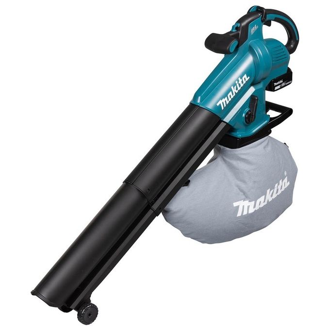 Makita DUB187Z Soffiatore per Foglie e Aspiratore a Batteria per Uso Domestico e Professionale