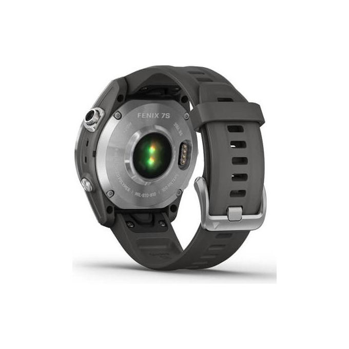 Garmin Fenix 7S Standard Edition 42mm 1.2'' GPS Sport Salute Notifiche Silver - Graphite
