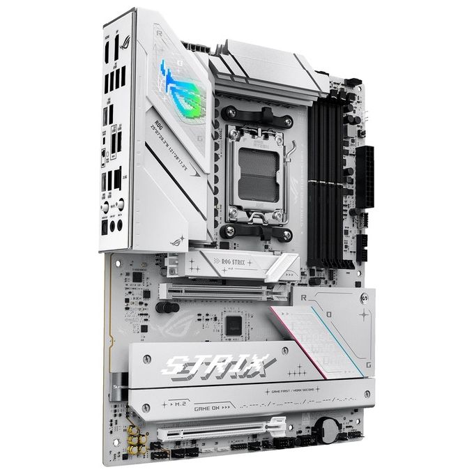 ASUS ROG Strix B850-A Gaming WiFi Scheda Madre AMD ATX 1422 Fasi di Alimentazione Slot DDR5 PCIe 5.0 con Slot Q-Release 4 slot M.2 WiFi 7 con WiFi Q-Antenna AI Advisor AI Networking II