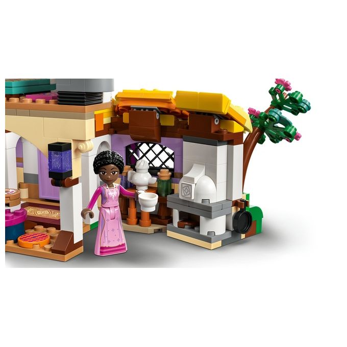 LEGO Disney Wish 43231 Il Cottage di Asha, Casa delle Bambole Giocattolo dal Film Wish, Idea Regalo per Bambine e Bambini