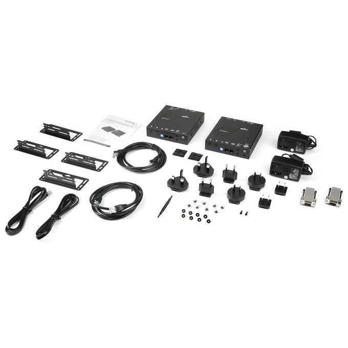 Startech Kit Extender Hdmi Via Ip con Supporto per Video Murale 4K