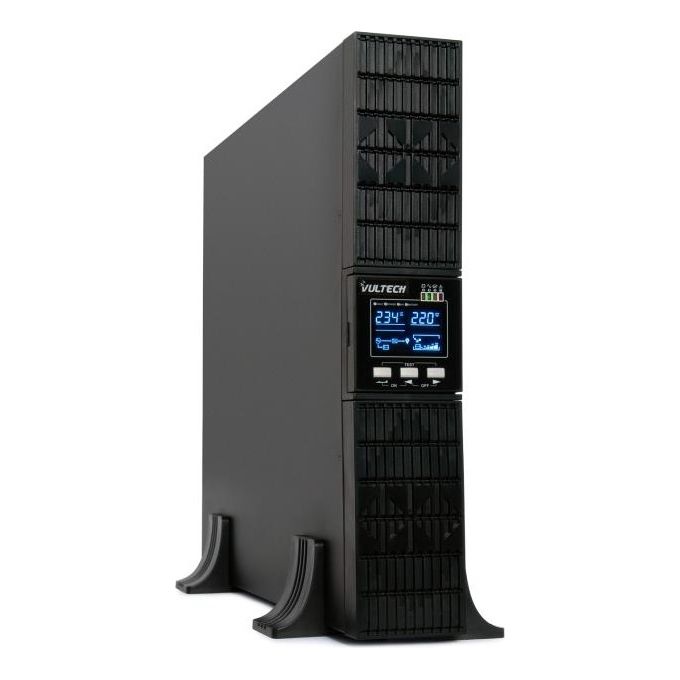 Vultech Ups Server Series Rack 3000va Gruppo di Continuita' Online Onda Sinusoida