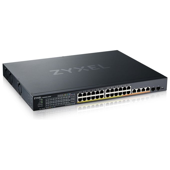 Zyxel XMG1930-30HP Gestito L3 2.5G Ethernet 100-1000-2500 Supporto Power over Ethernet 1U Nero