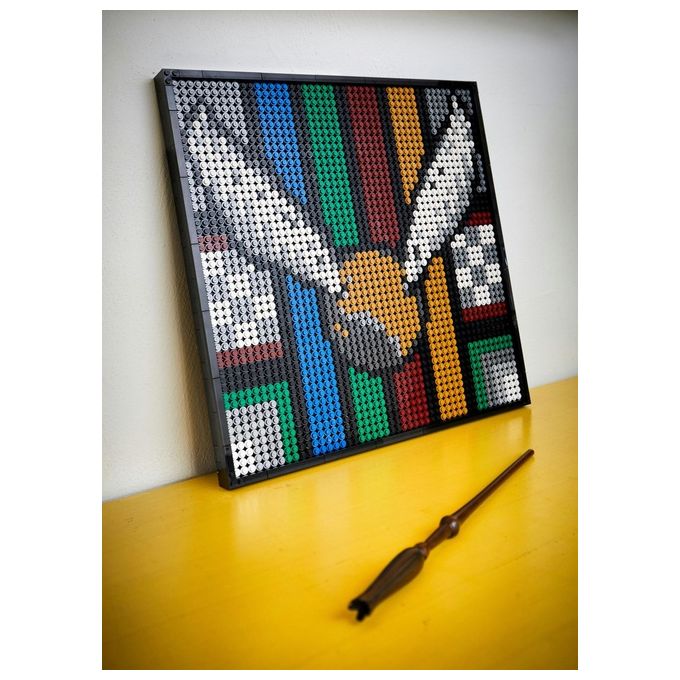 LEGO Art Harry Potter Hogwarts Crests
