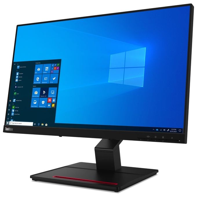 Lenovo ThinkVision T24t-20 LED Display 23.8'' 1920x1080 Pixel Full HD Touch Screen Capacitivo Nero