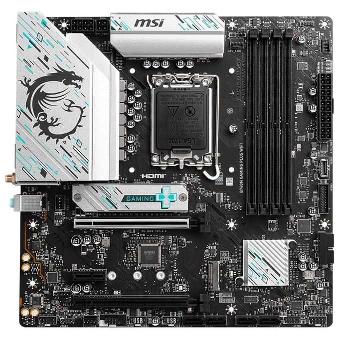 MSI B760M GAMING PLUS WIFI Scheda Madre Intel B760 LGA 1700 micro ATX