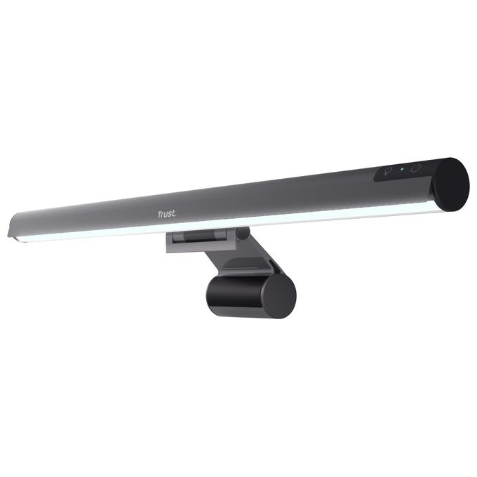 Trust Luce Monitor Modello 25483 Shyne Light Bar Nero e Grigio