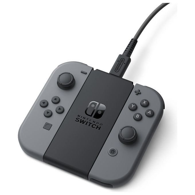 Nintendo Caricabatterie per Nintendo Switch Stand Dual Nero