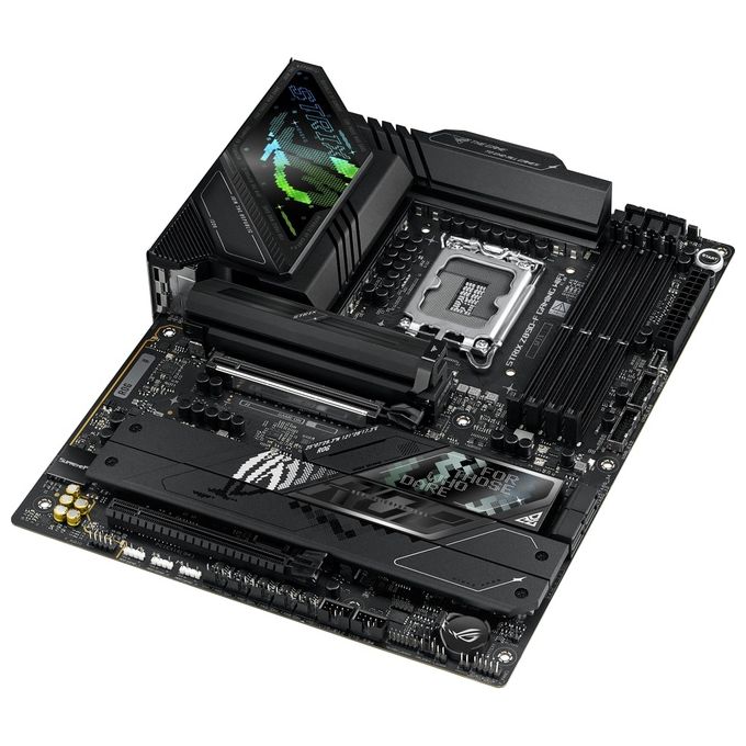 ASUS ROG Strix Z890-F Gaming WiFi Scheda Madre Intel ATX 16122 Fasi di Alimentazione Slot DDR5 PCIe 5.0 GPU di Nuova Generazione 5 Slot M.2 WiFi 7 AI Overclocking AI Networking II