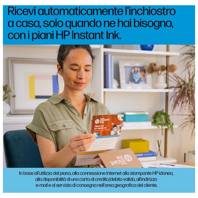 HP OfficeJet Pro 8135e 40Q47B, Stampante Multifunzione a Getto d'Inchiostro A4 a Colori, Fronte e Retro Automatico, 20 ppm, Wi-Fi, HP Smart, 3 Mesi di Inchiostro Instant Ink Inclusi con HP+, Grigia