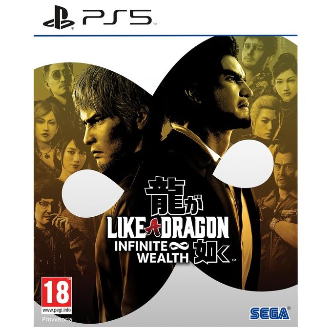 Sega Videogioco Like a Dragon Infinite Wealth per PlayStation 5