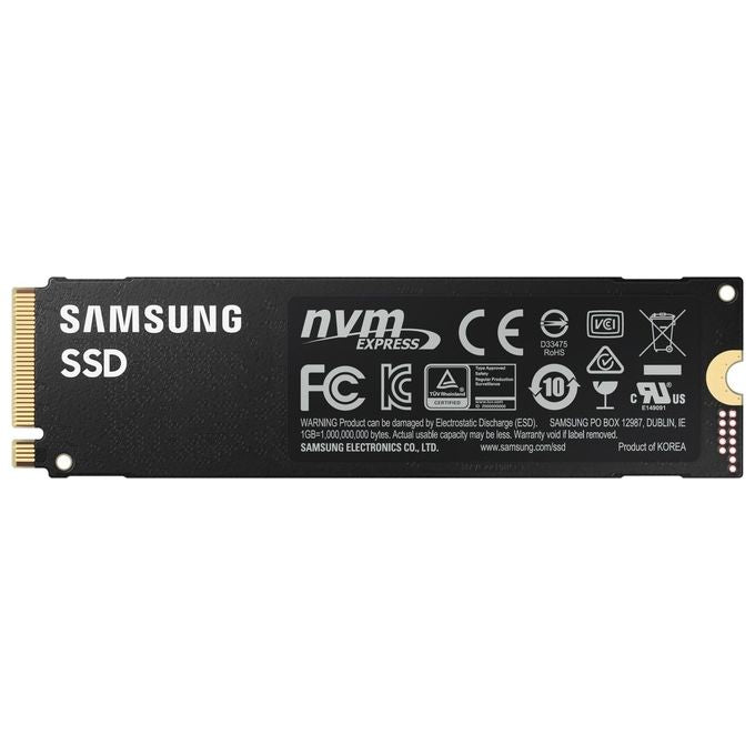 Samsung 980 Pro Ssd Interno M.2 1000Gb Pci Express 4.0 V-nand Mlc Nvme