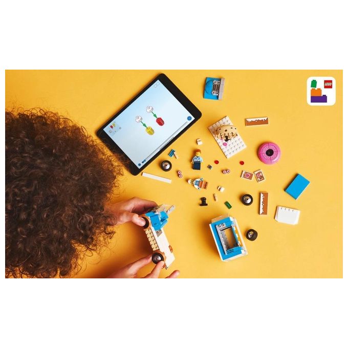 LEGO Furgone Ciambelle 60452 Gioco da Costruzione City Great Vehicles Divertimento Assembla Realistico ed Educativo per Bambini