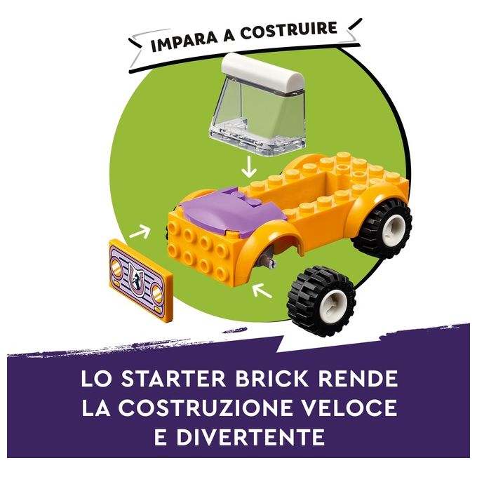 LEGO Friends 42634 Rimorchio con Cavallo e Pony, Giocattolo per la Cura degli Animali con 2 Mini Bamboline, Giochi Bambini 4+